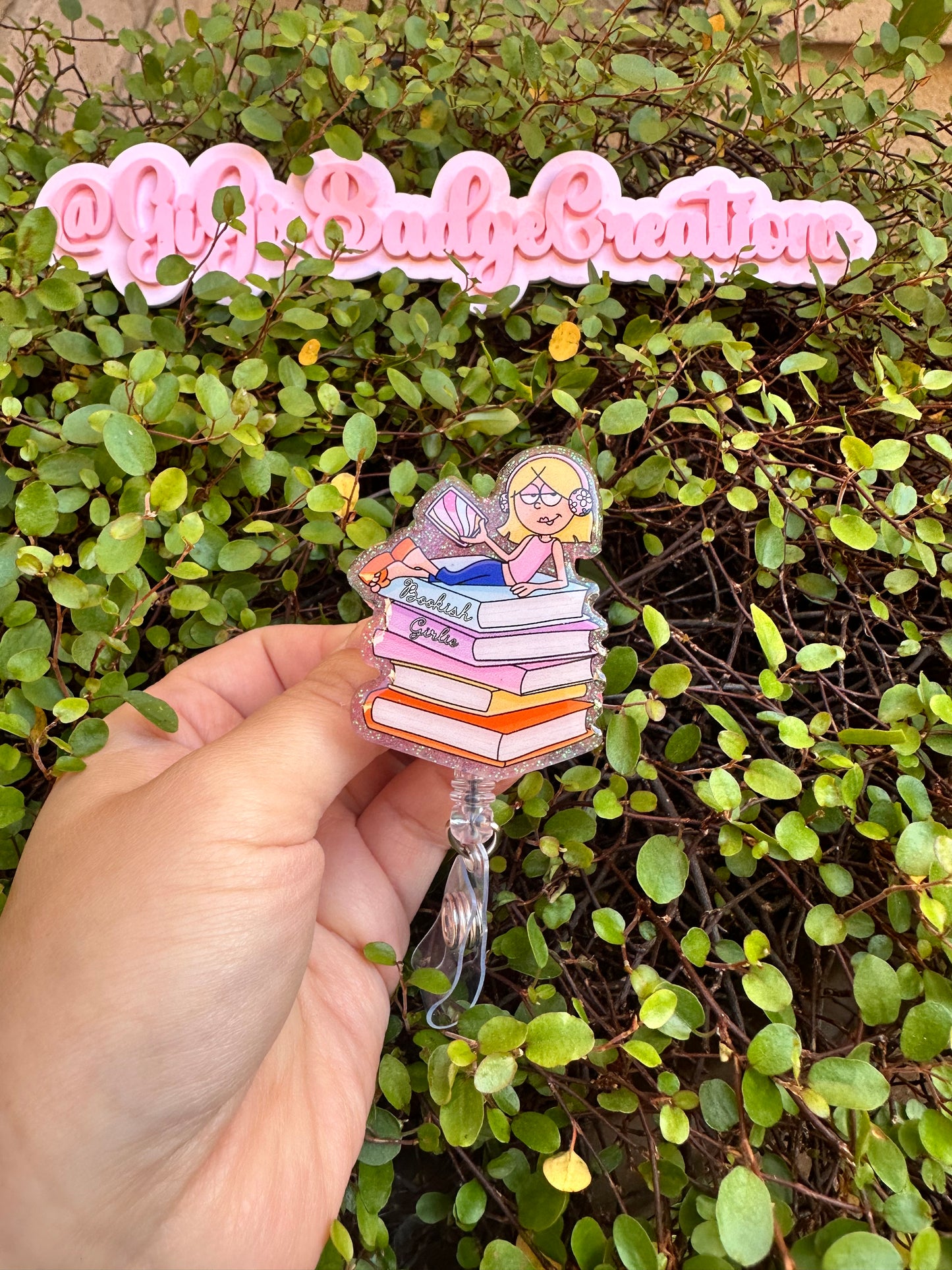 Lizzie Books Badge Reel