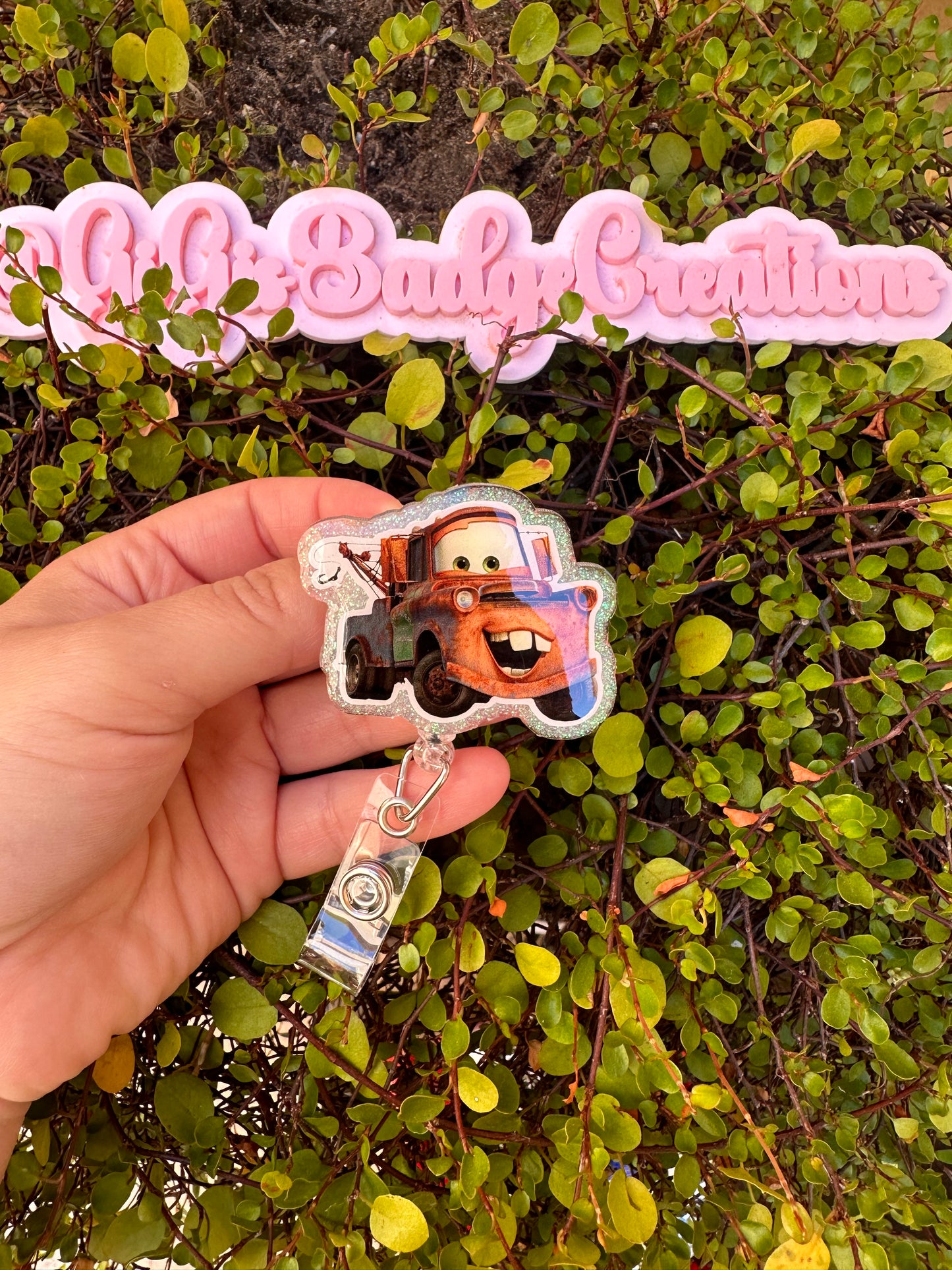 Tow Truck Badge Reel