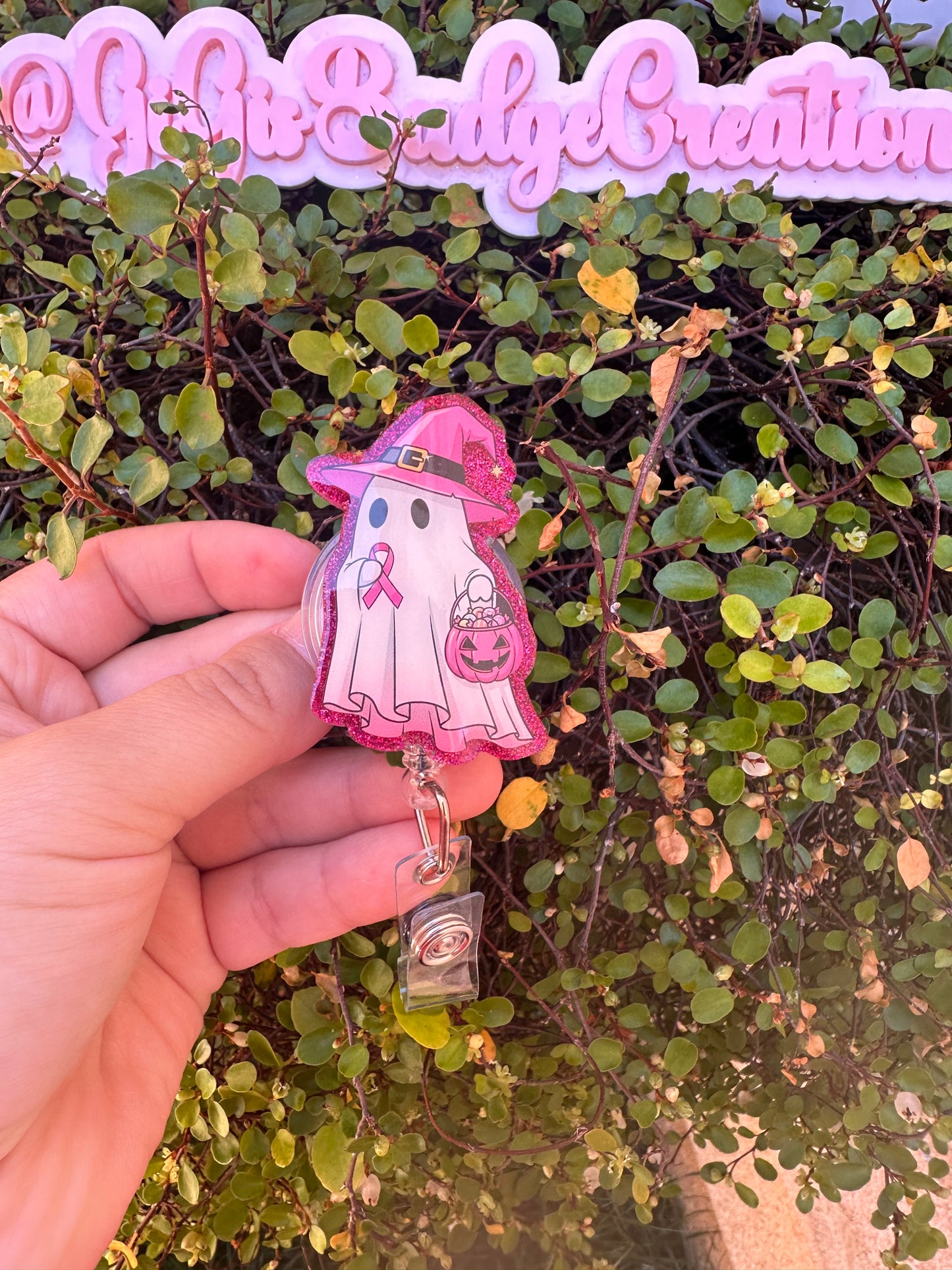 Breast Cancer Ghost Badge Reel