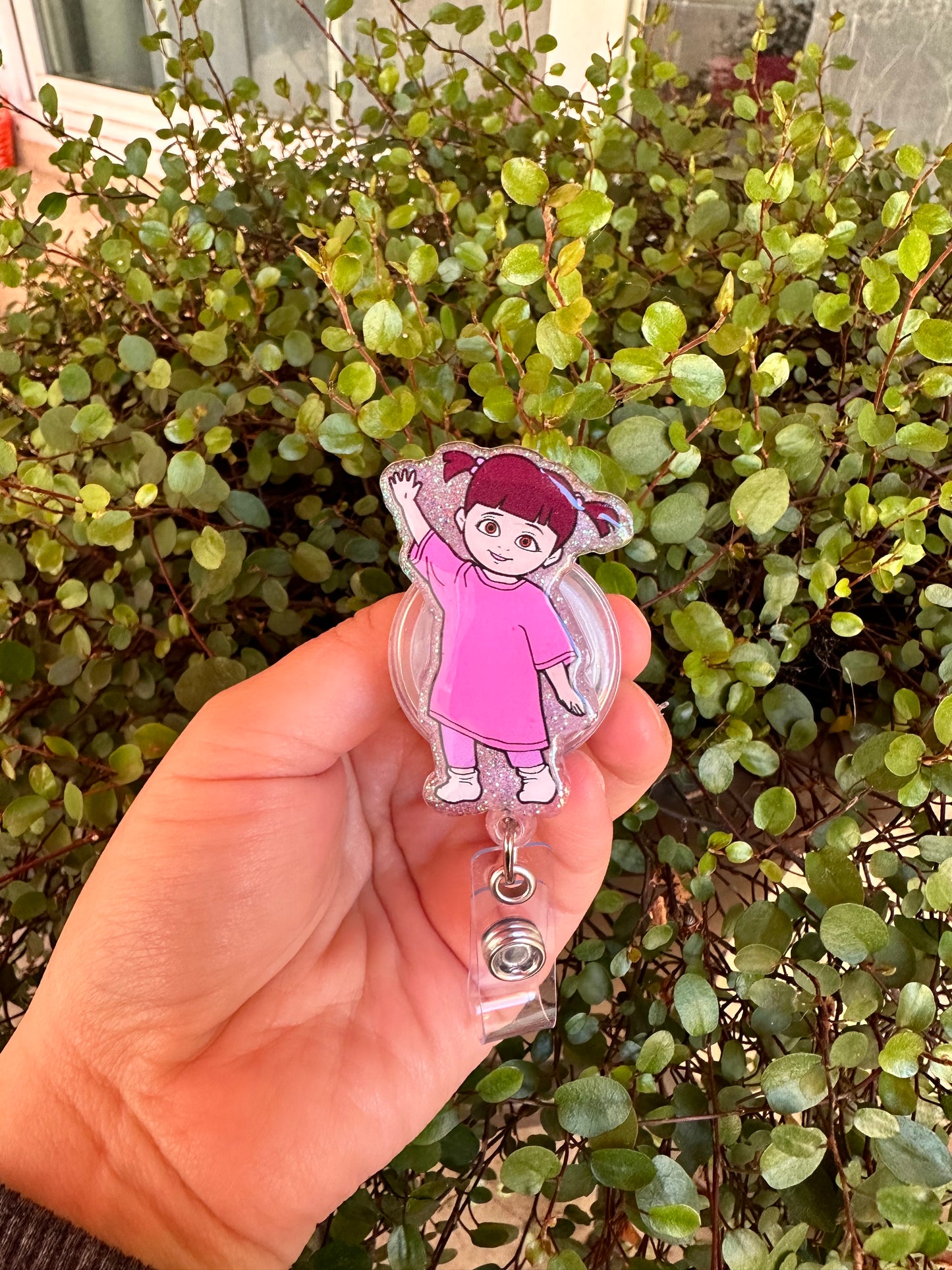 Boo Girl Badge Reel