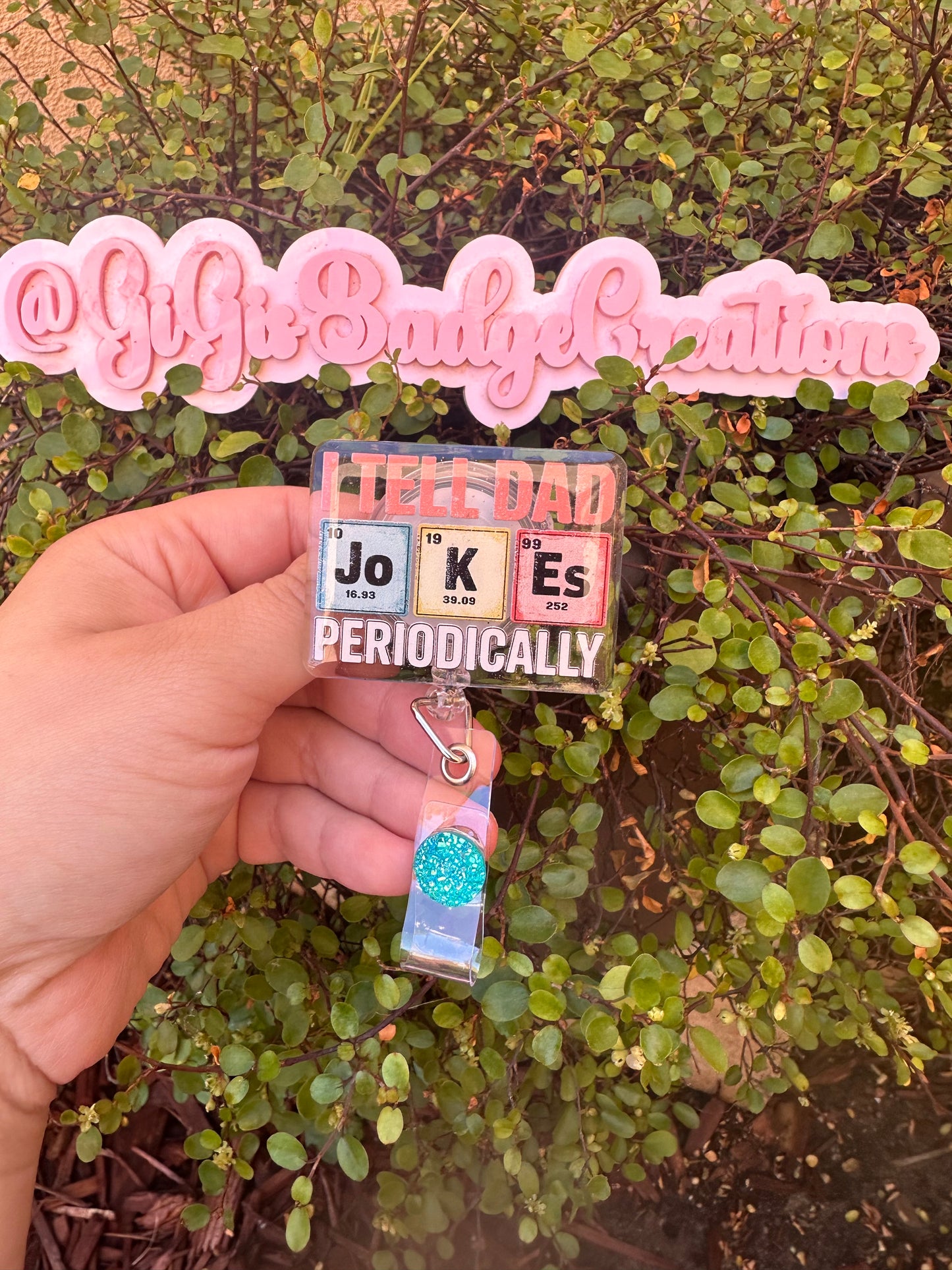 I Tell Dad Jokes Badge Reel