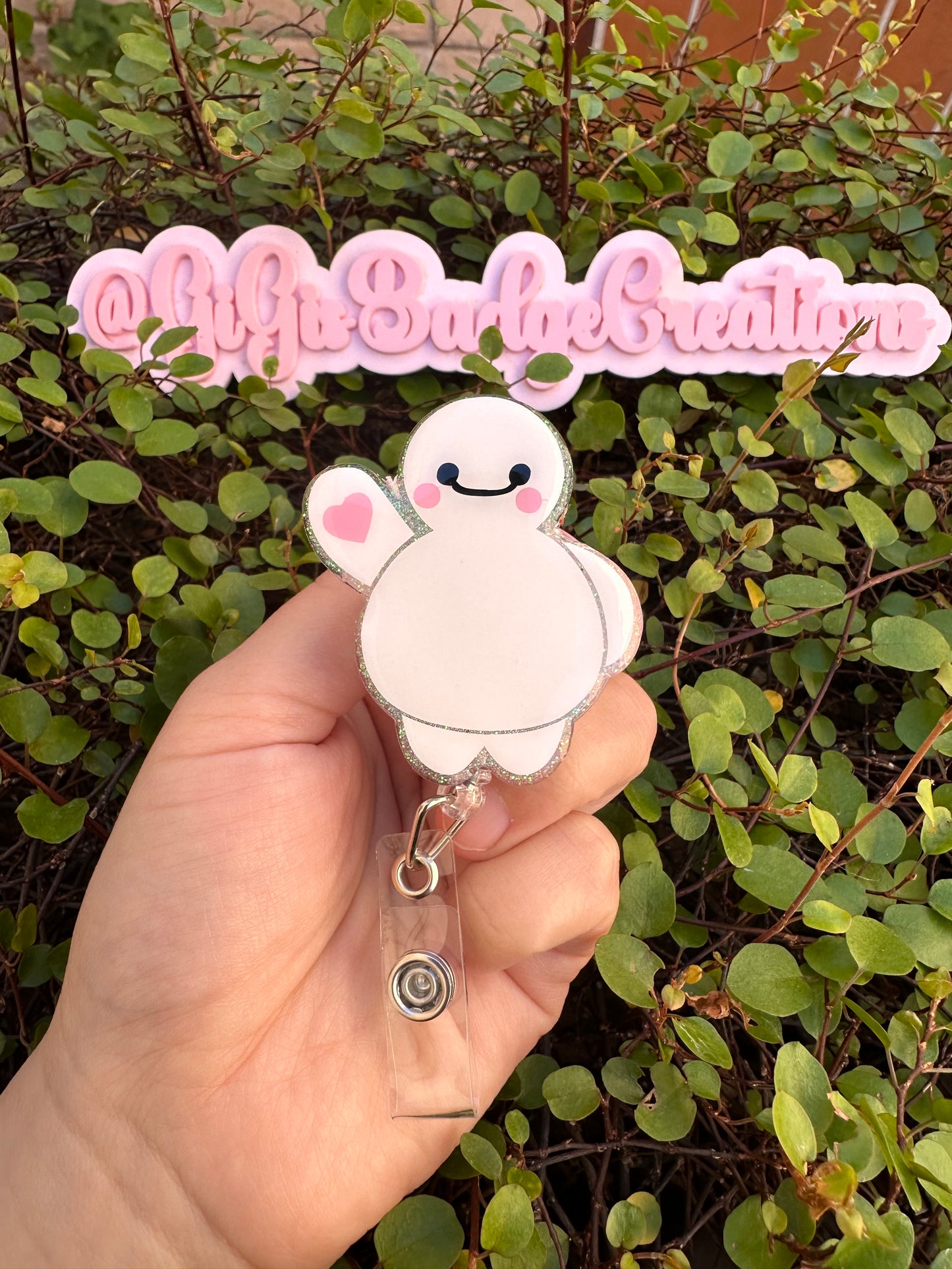 Baymax Badge Reel