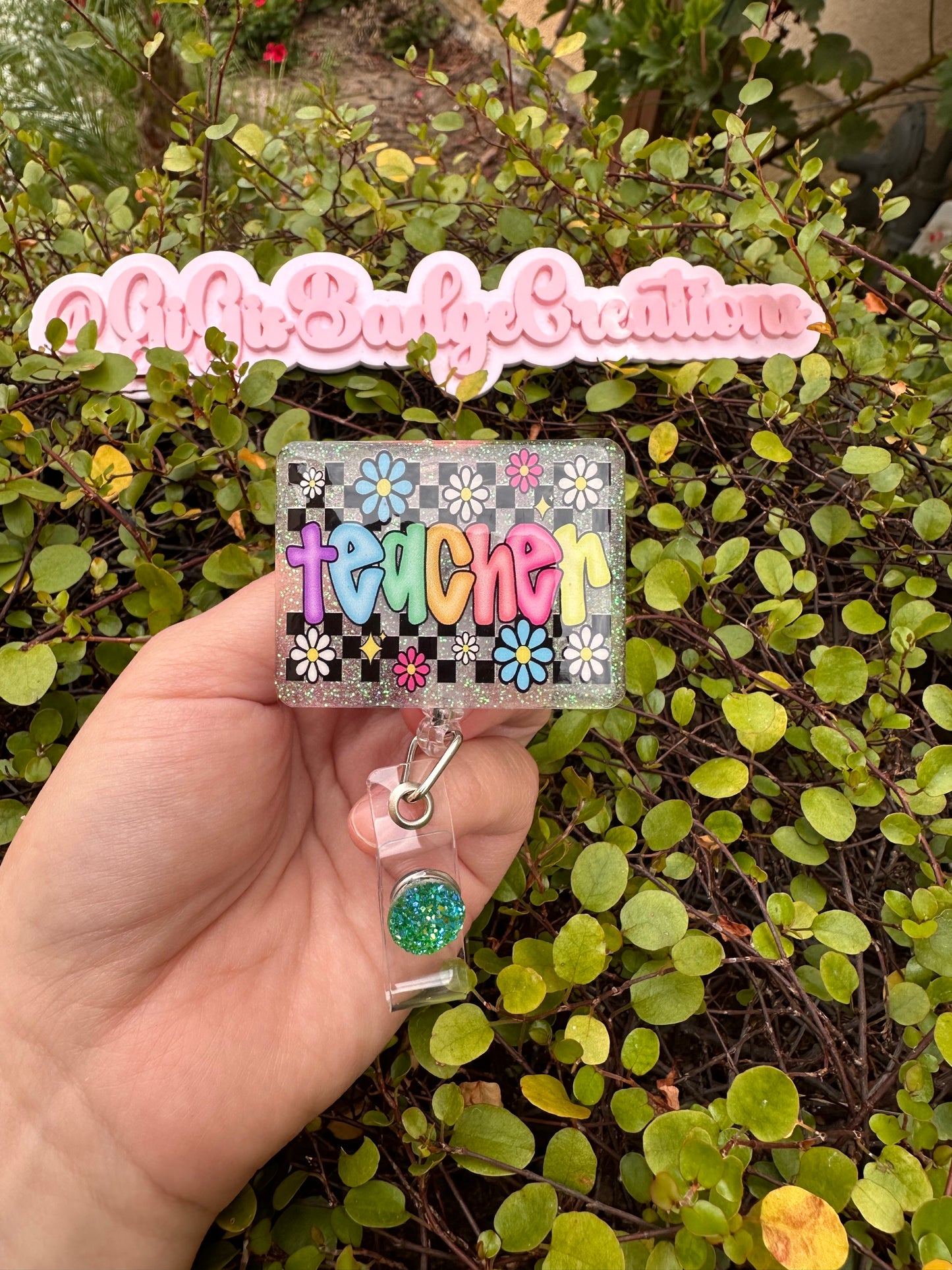 Teacher Badge Reel