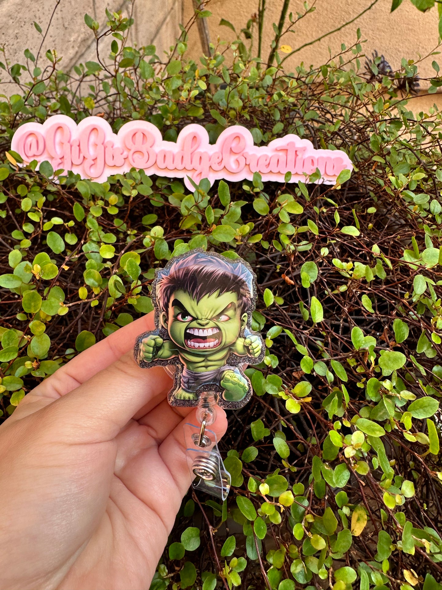 Hulk Badge Reel