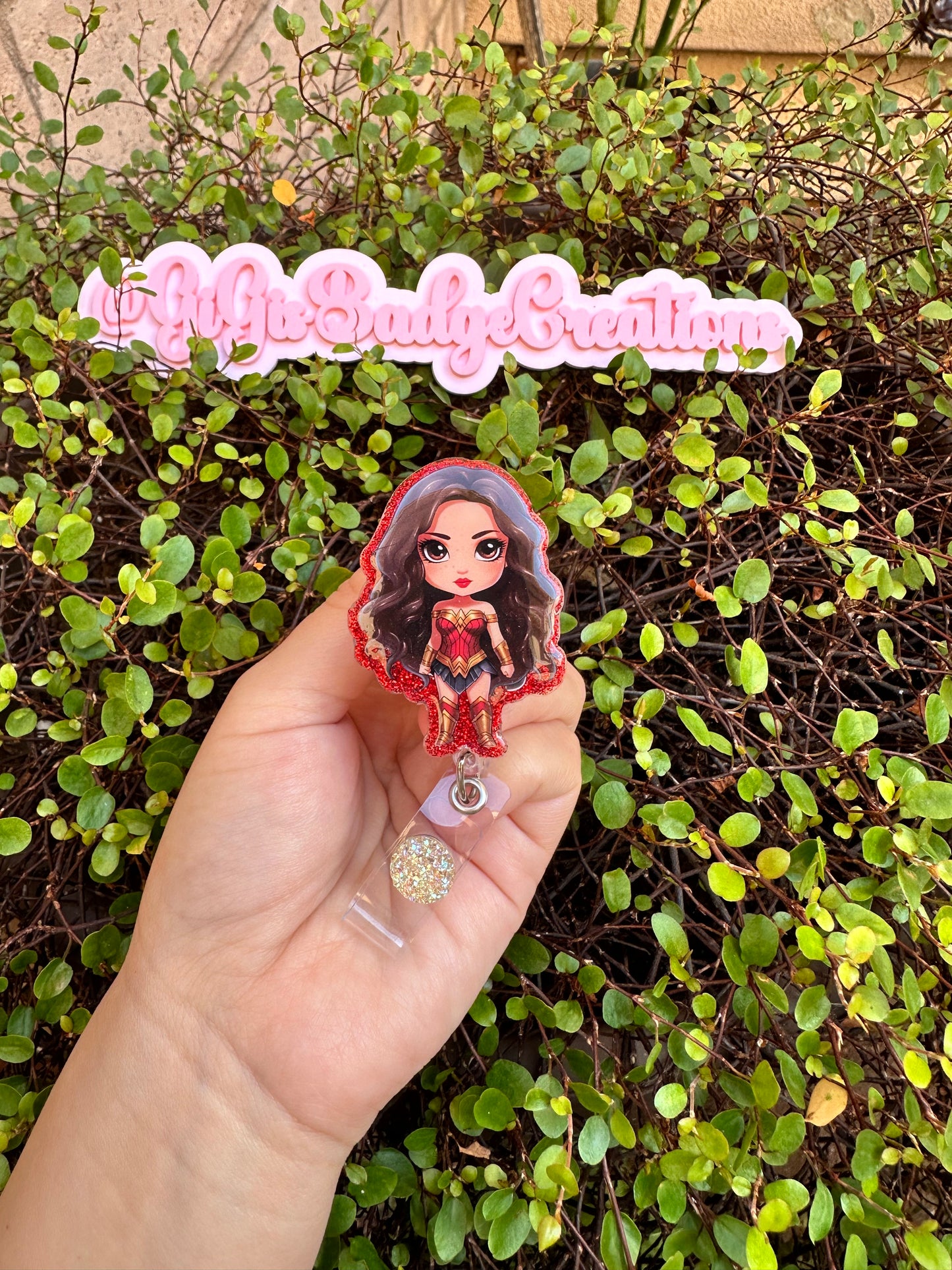 Wonder Woman Badge Reel