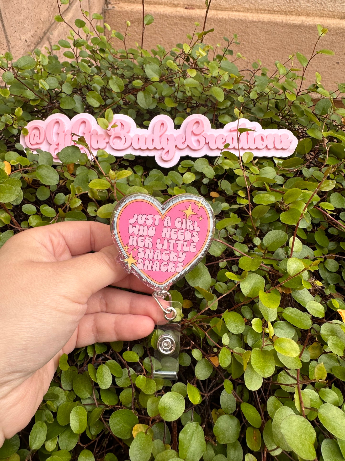 Snacky Snack Badge Reel
