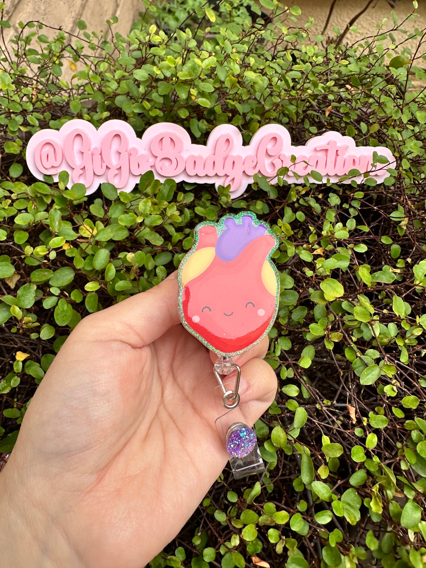 Heart Badge Reel