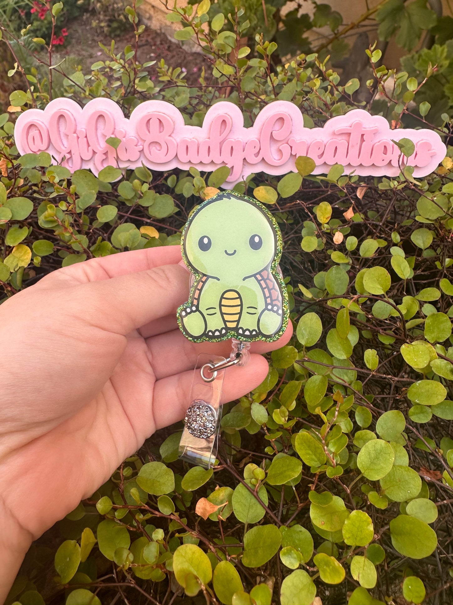 Turtle Badge Reel