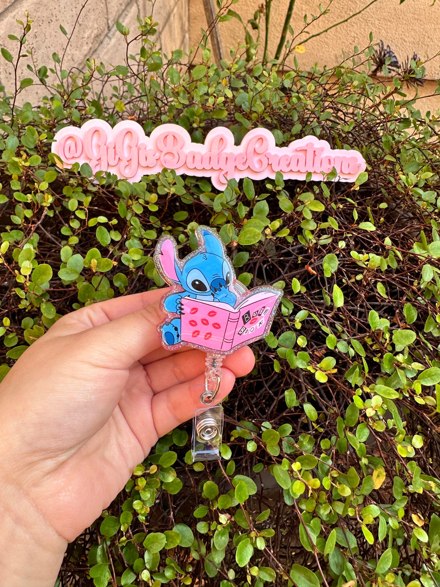 Burn Book Stitch Badge Reel