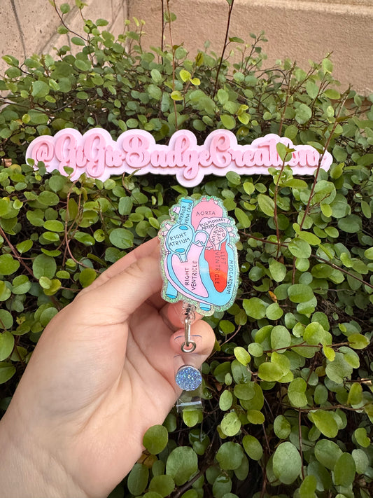 Anatomical Heart Badge Reel