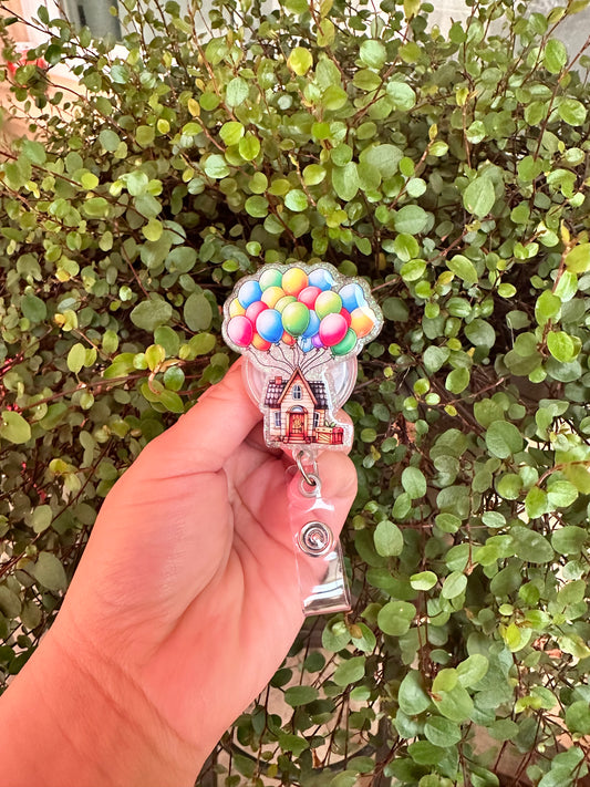 UP Balloon Badge Reel