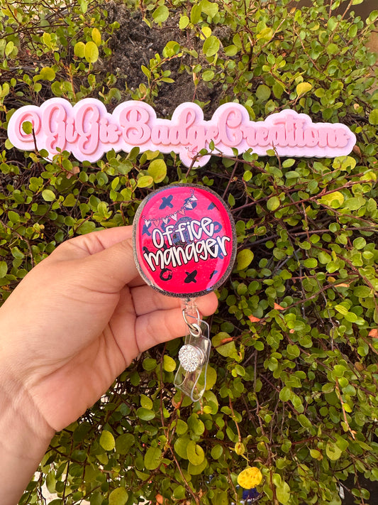 Office Manager Badge Reel