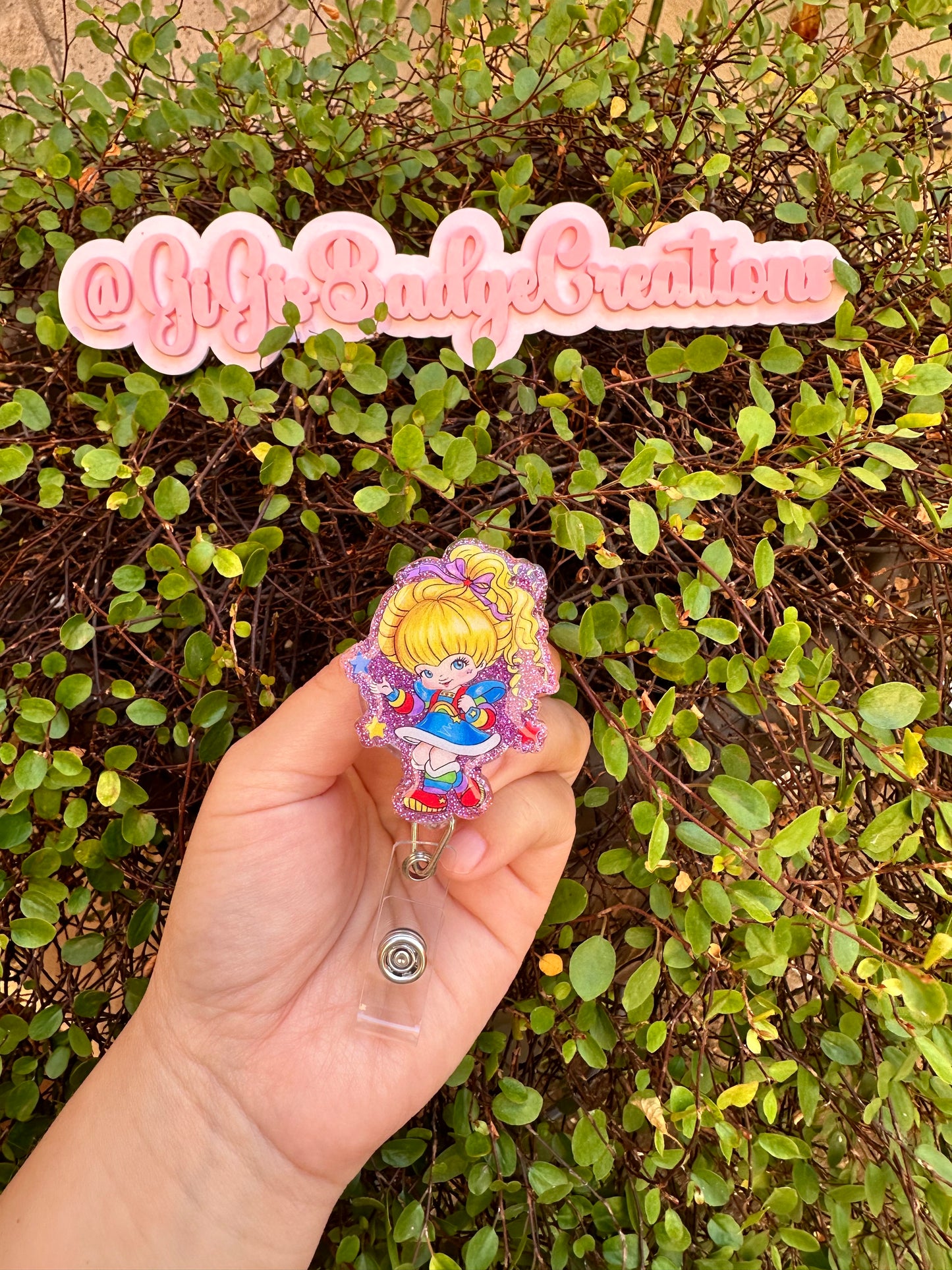 Rainbow Girl Badge Reel
