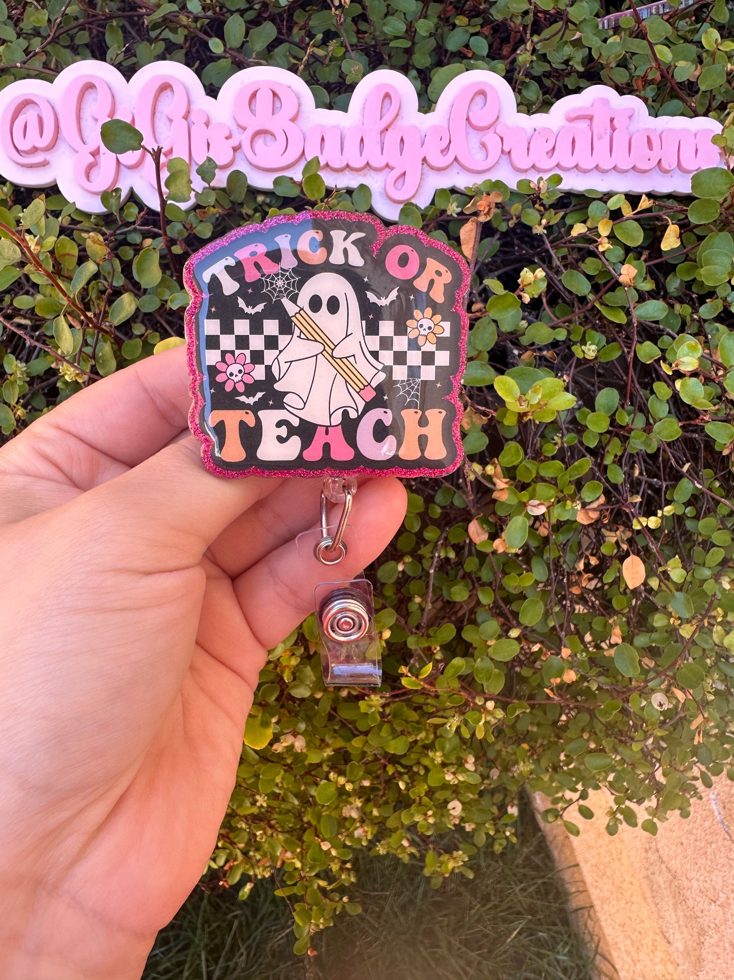 Trick or Teach Badge Reel