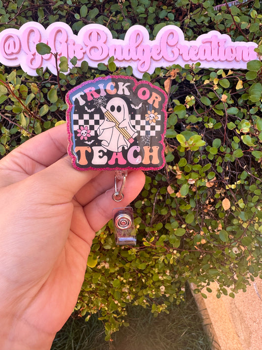 Trick or Teach Badge Reel