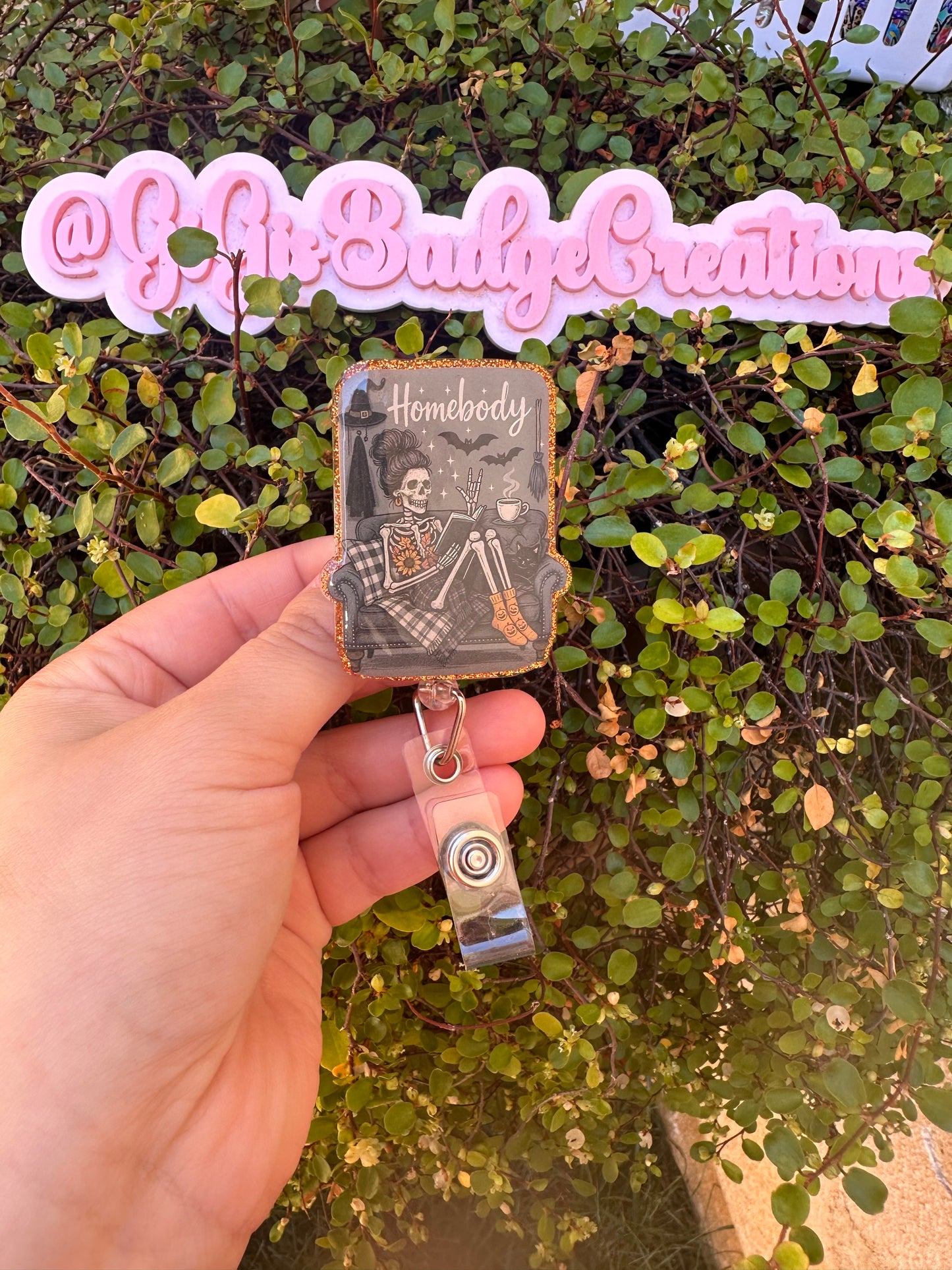 Halloween Homebody Badge Reel