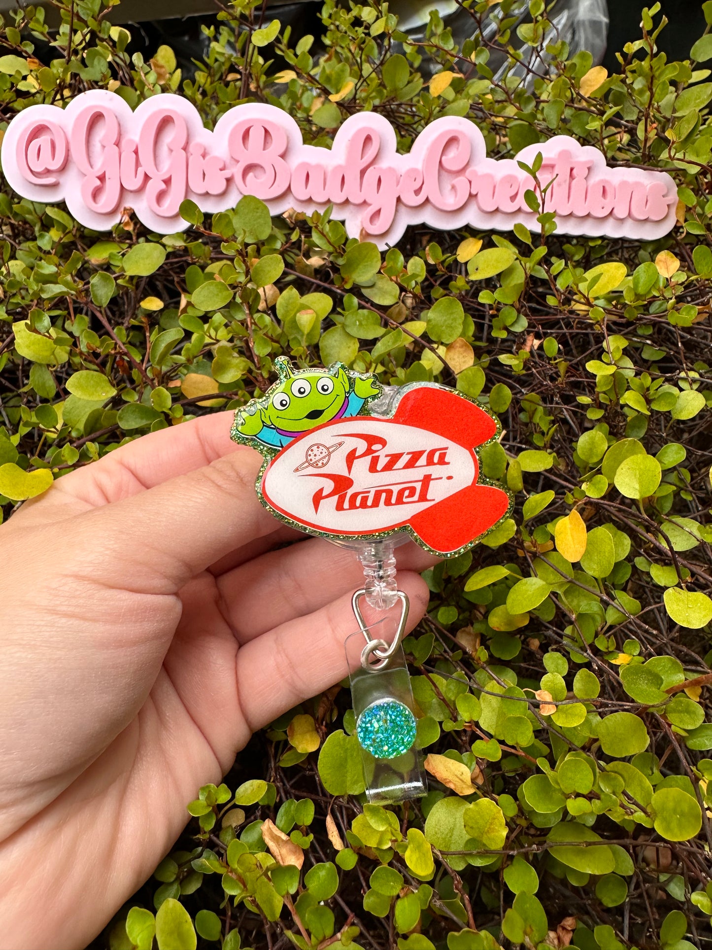 Pizza Planet Badge Reel