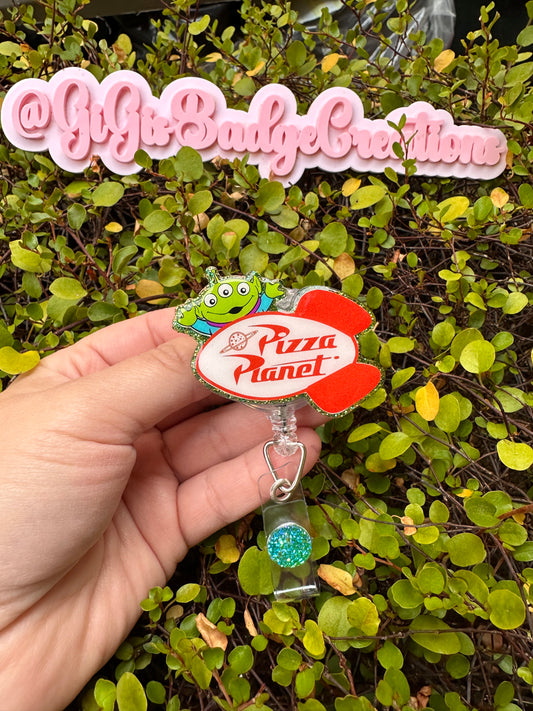 Pizza Planet Badge Reel