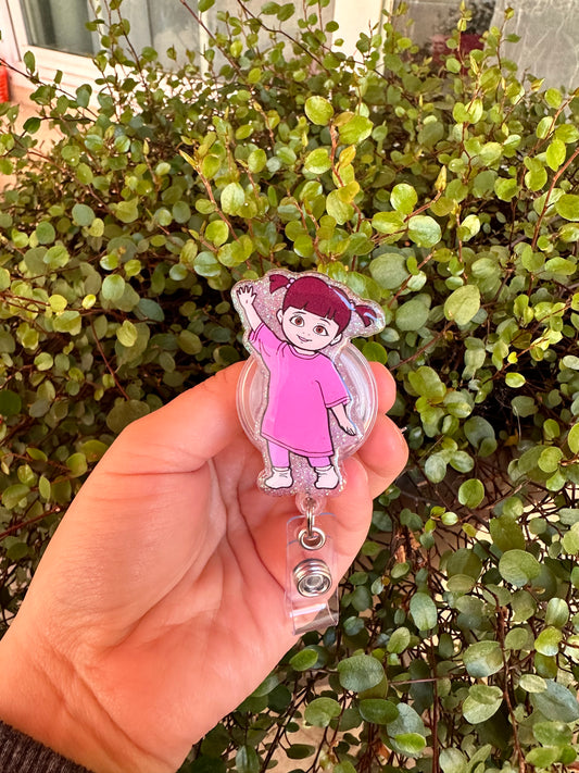 Boo Girl Badge Reel