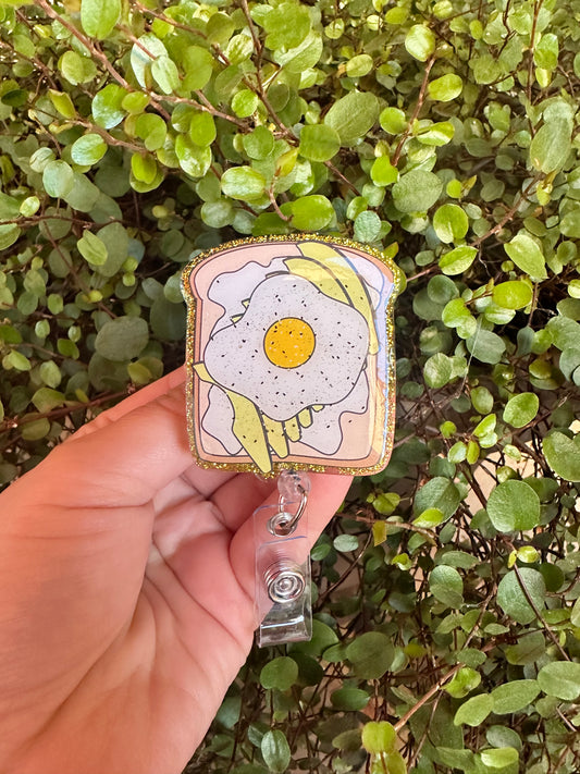 Breakfast Toast Badge Reel
