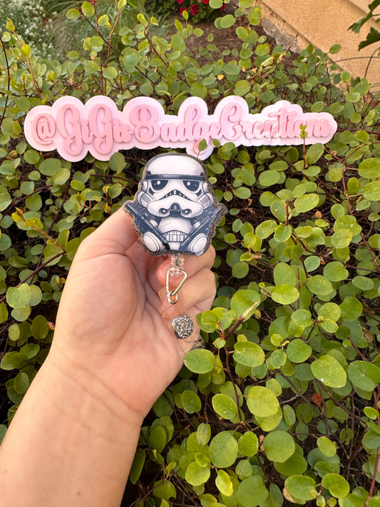 Storm Trooper Badge Reel