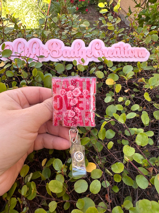 Faith Over Fear Badge Reel