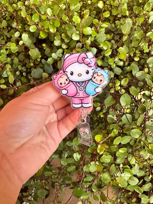 HK Babies Girl Badge Reel