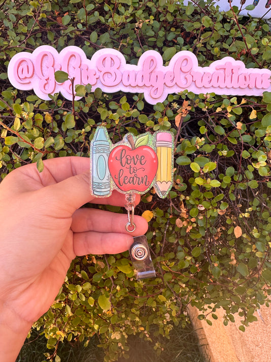 Love to Learn Badge Reel