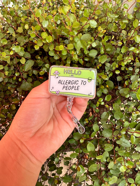 Allergic to People Badge Reel