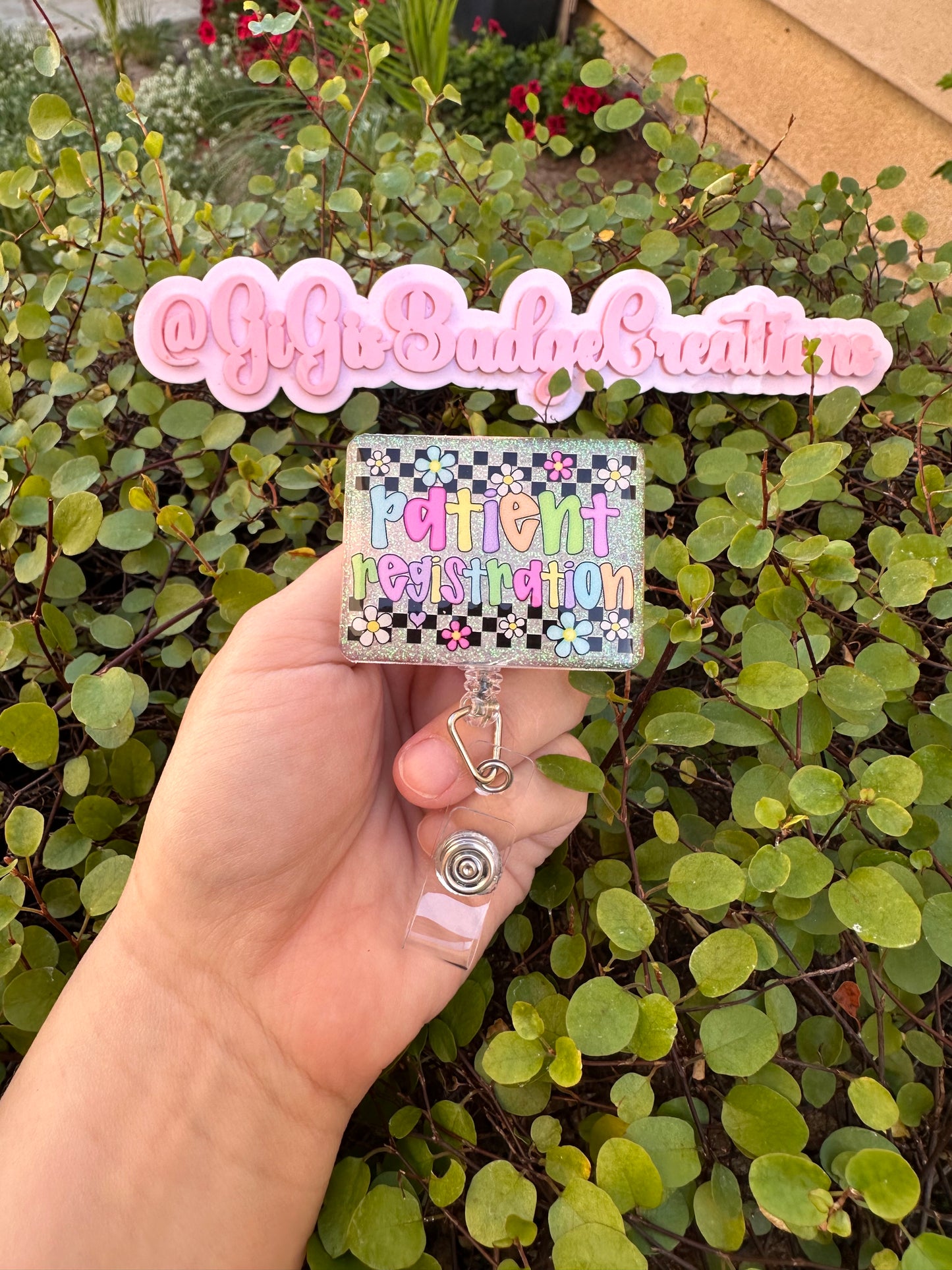 Patient Registration Badge Reel