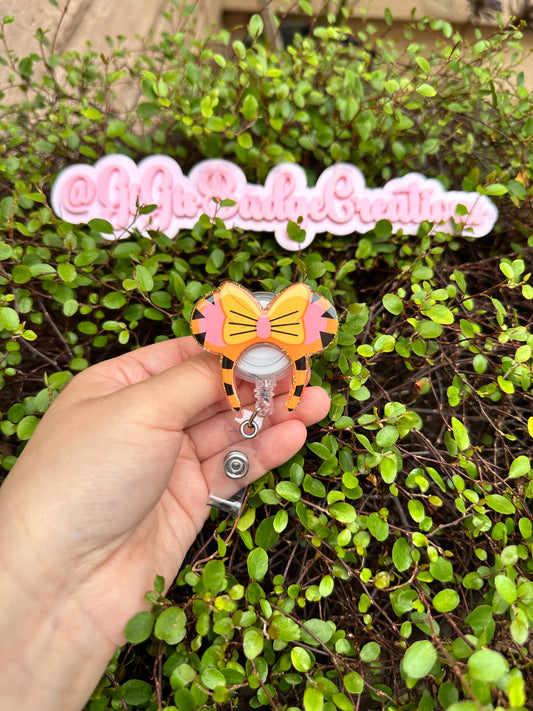 Tigger Mouse Ears  Badge Reel