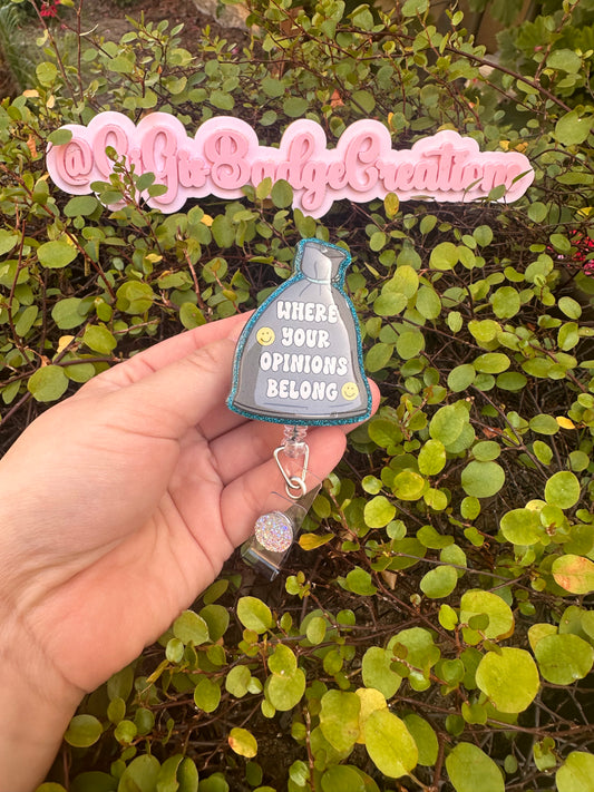 Where Your Opinion Belongs Badge Reel