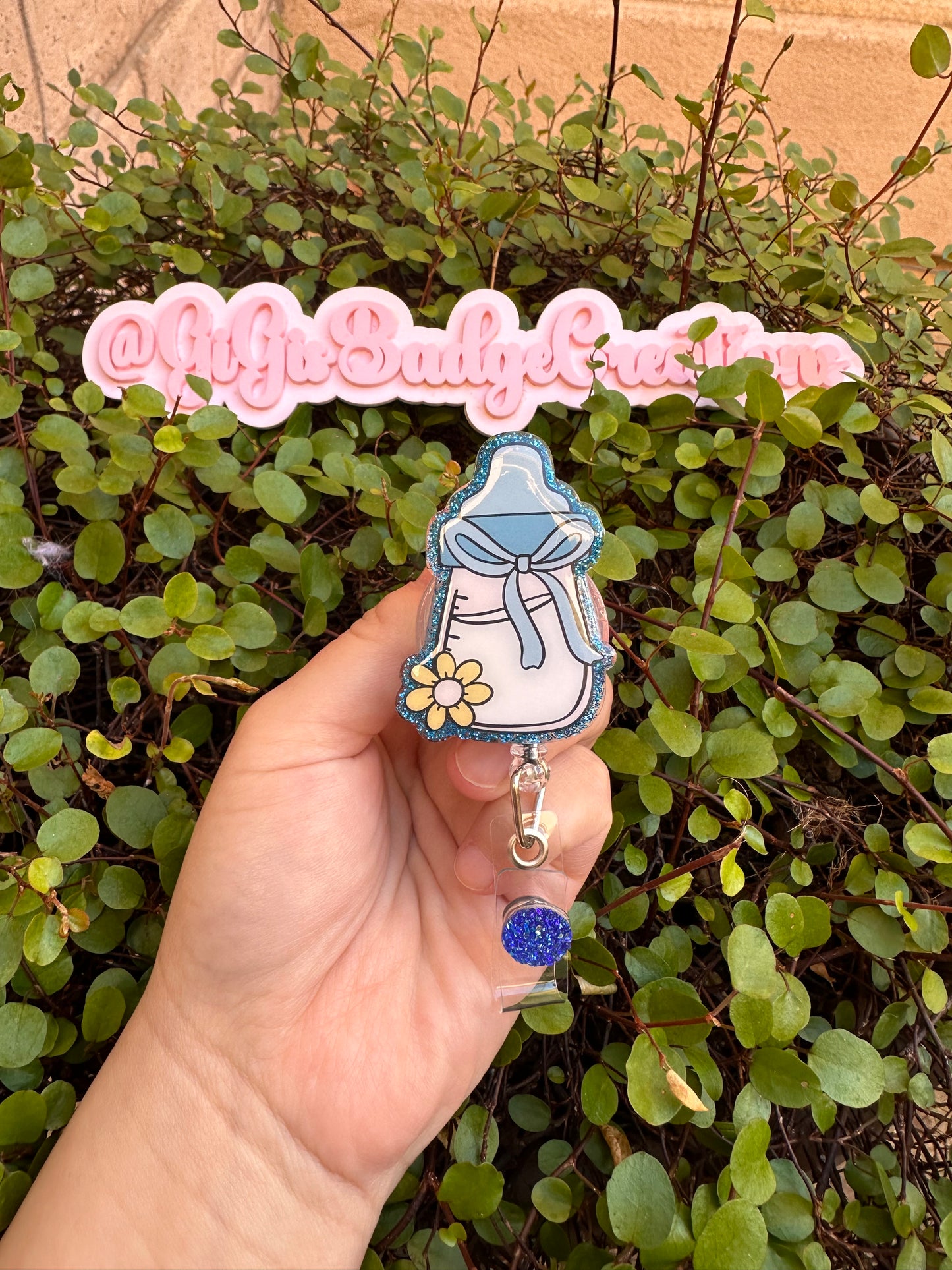 Baby Bottle Blue