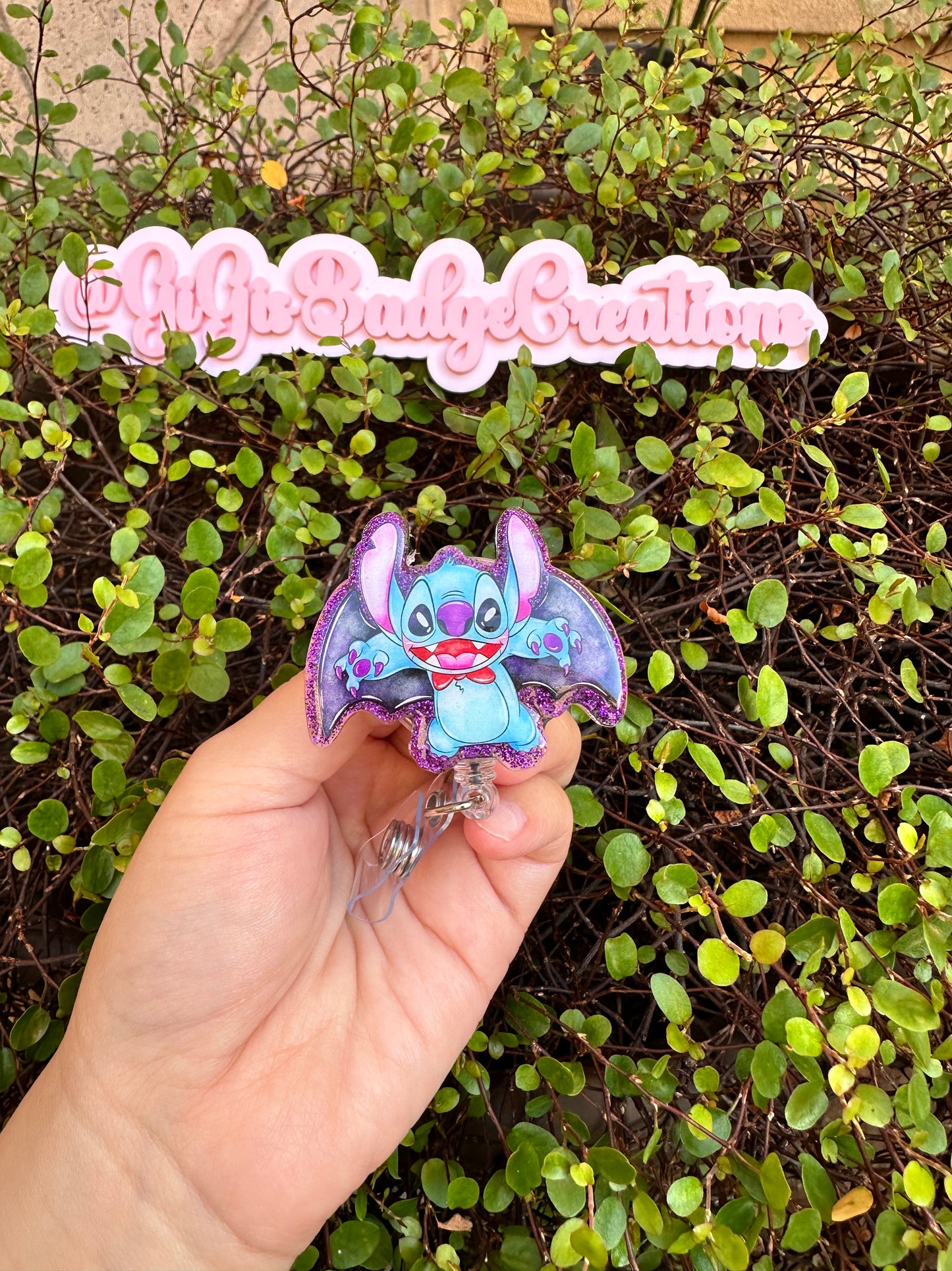 Vampire Stitch Badge Reel