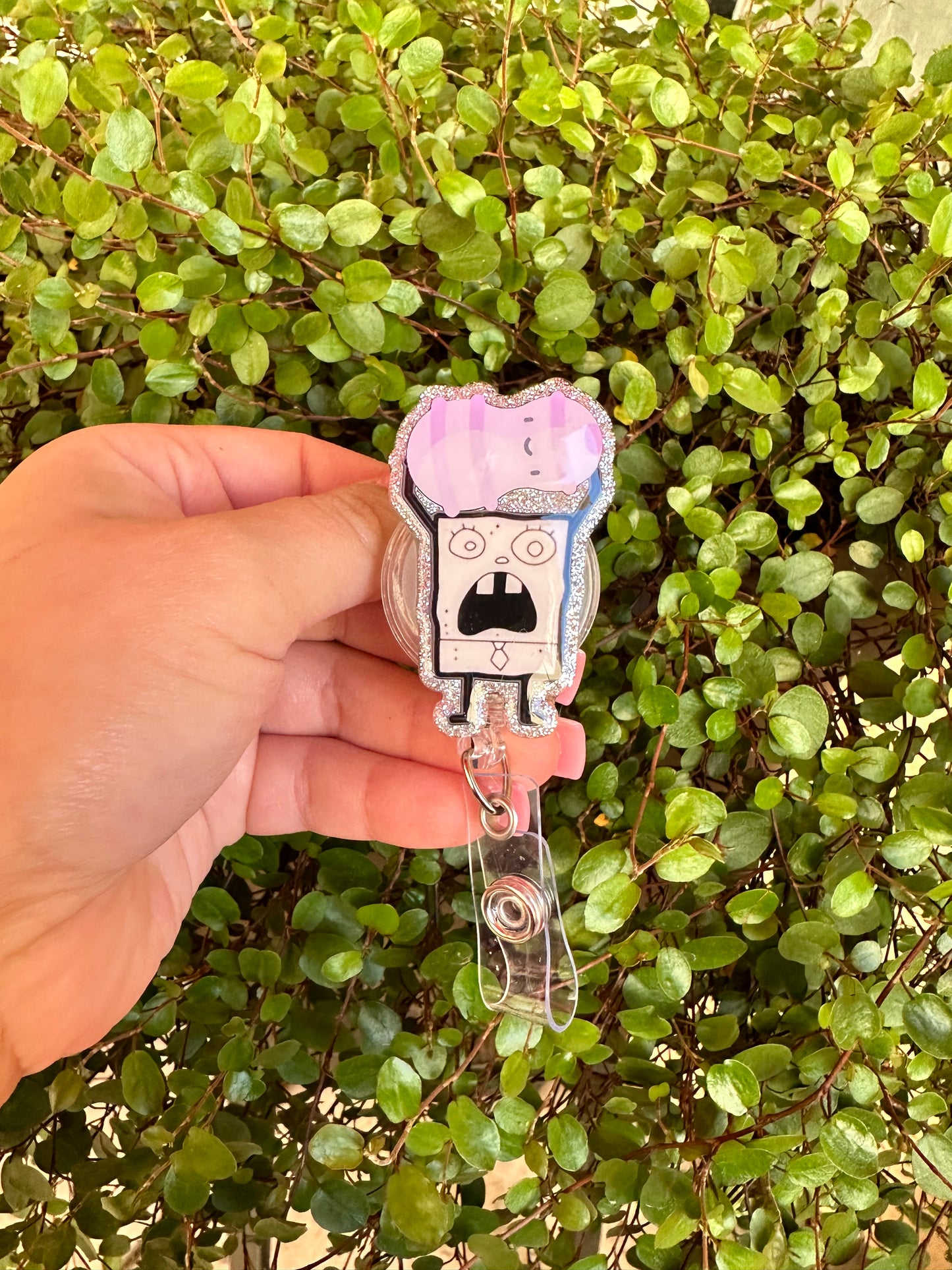 Birthing Ball Me Hoy Minoy Badge Reel