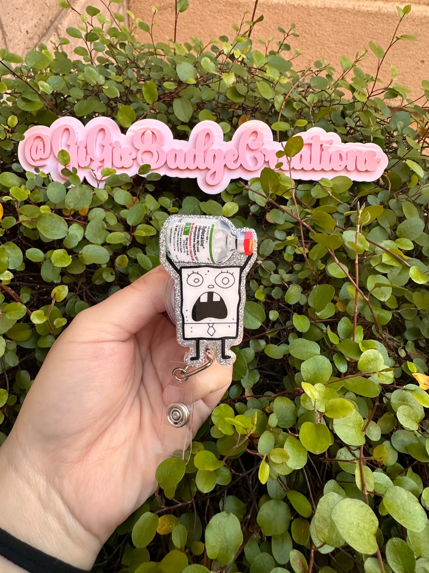 Doodle bob Xylocaine Badge Reel