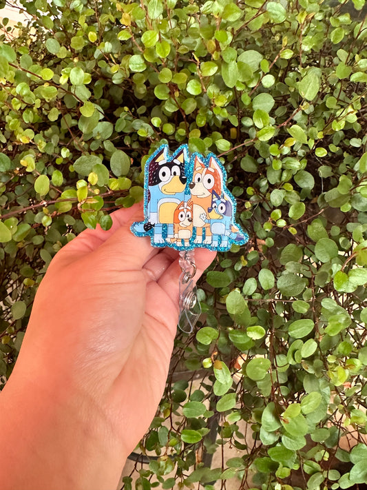 Blue Family Badge Reel