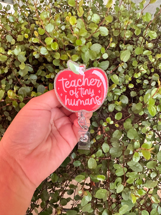 Teacher of Tiny Humans Badge Reel