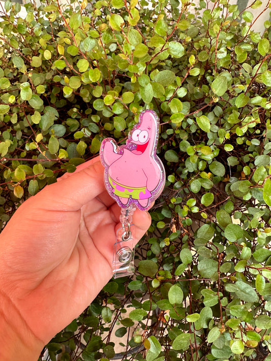 Happy Pat Badge Reel