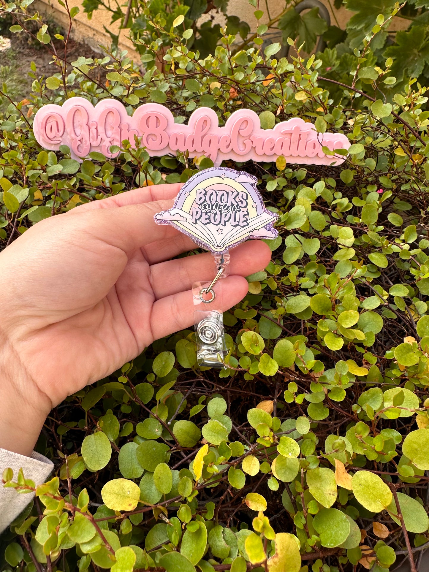 Books Over People Badge Reel