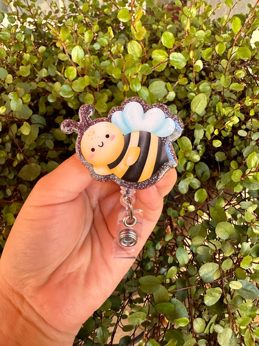 Bee Badge Reel