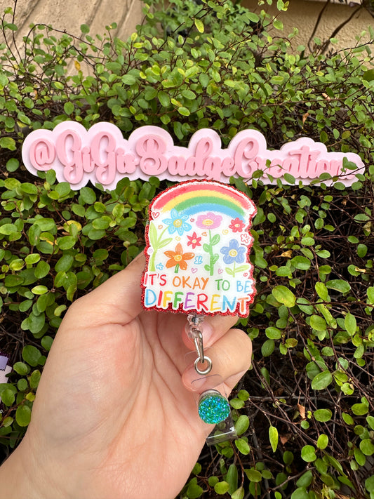 It’s Okay to Be Different Badge Reel