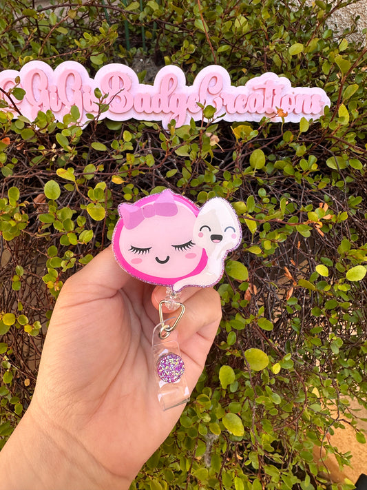 Egg and Sperm Badge Reel