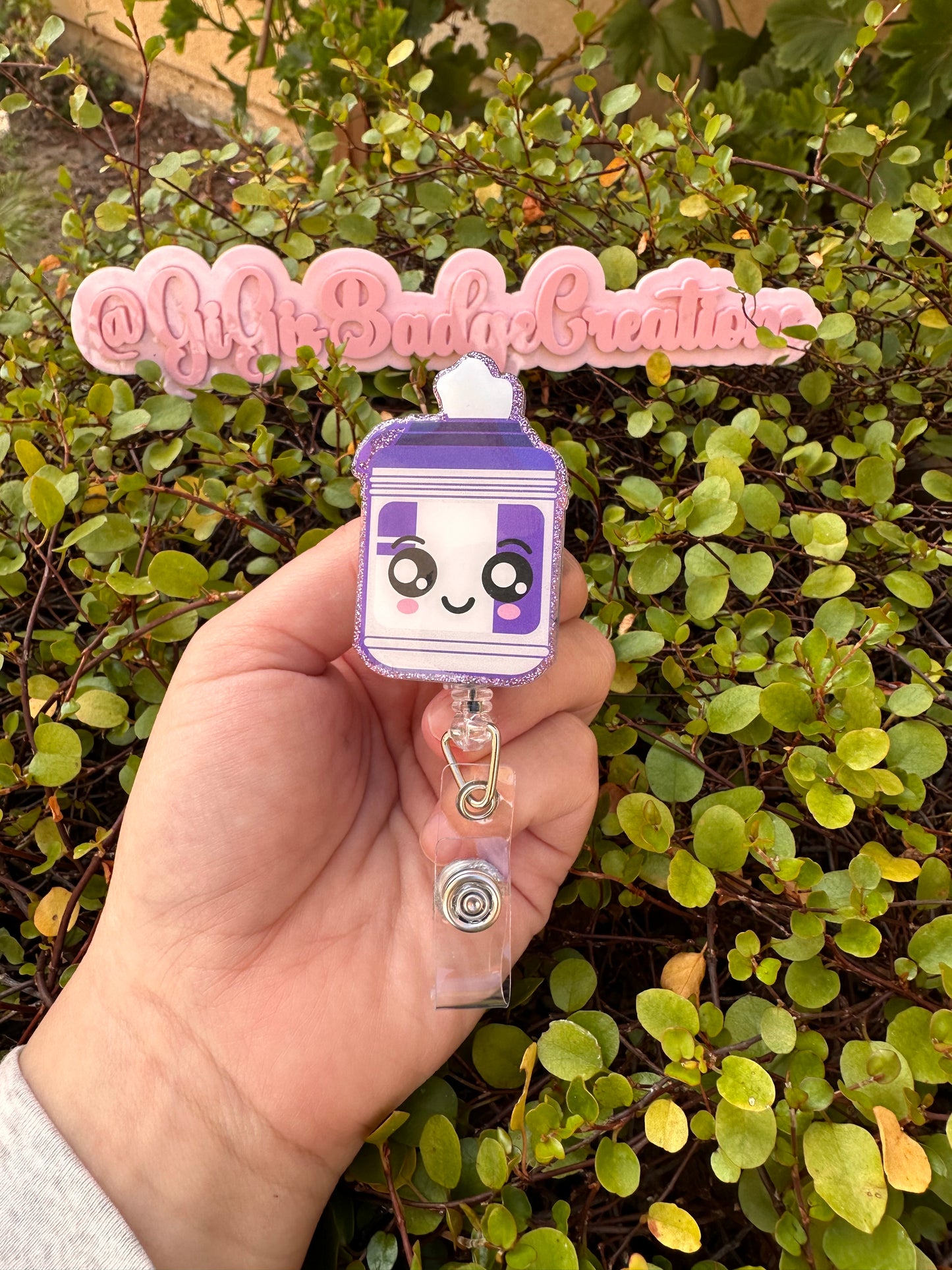 Sani Wipe Badge Reel