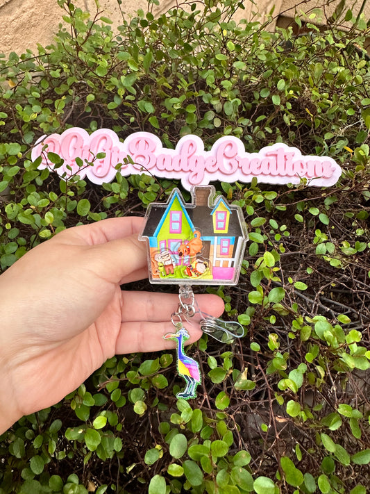 3D Up Family House Badge Reel