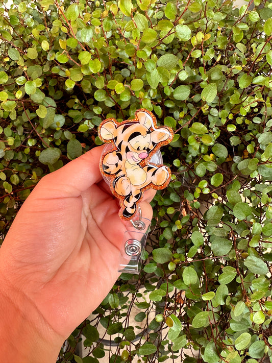 Baby Tigger Badge Reel