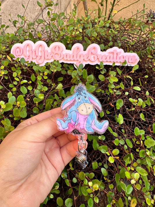 Eeyore 2 Badge Reel