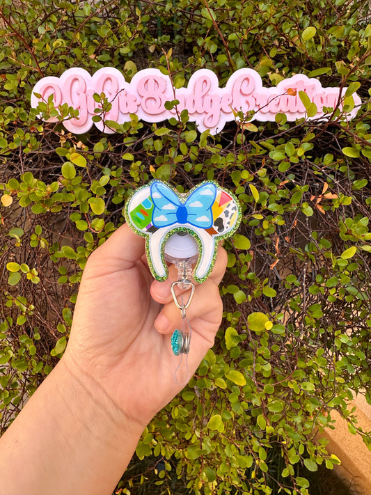 Toy Ears Badge Reel