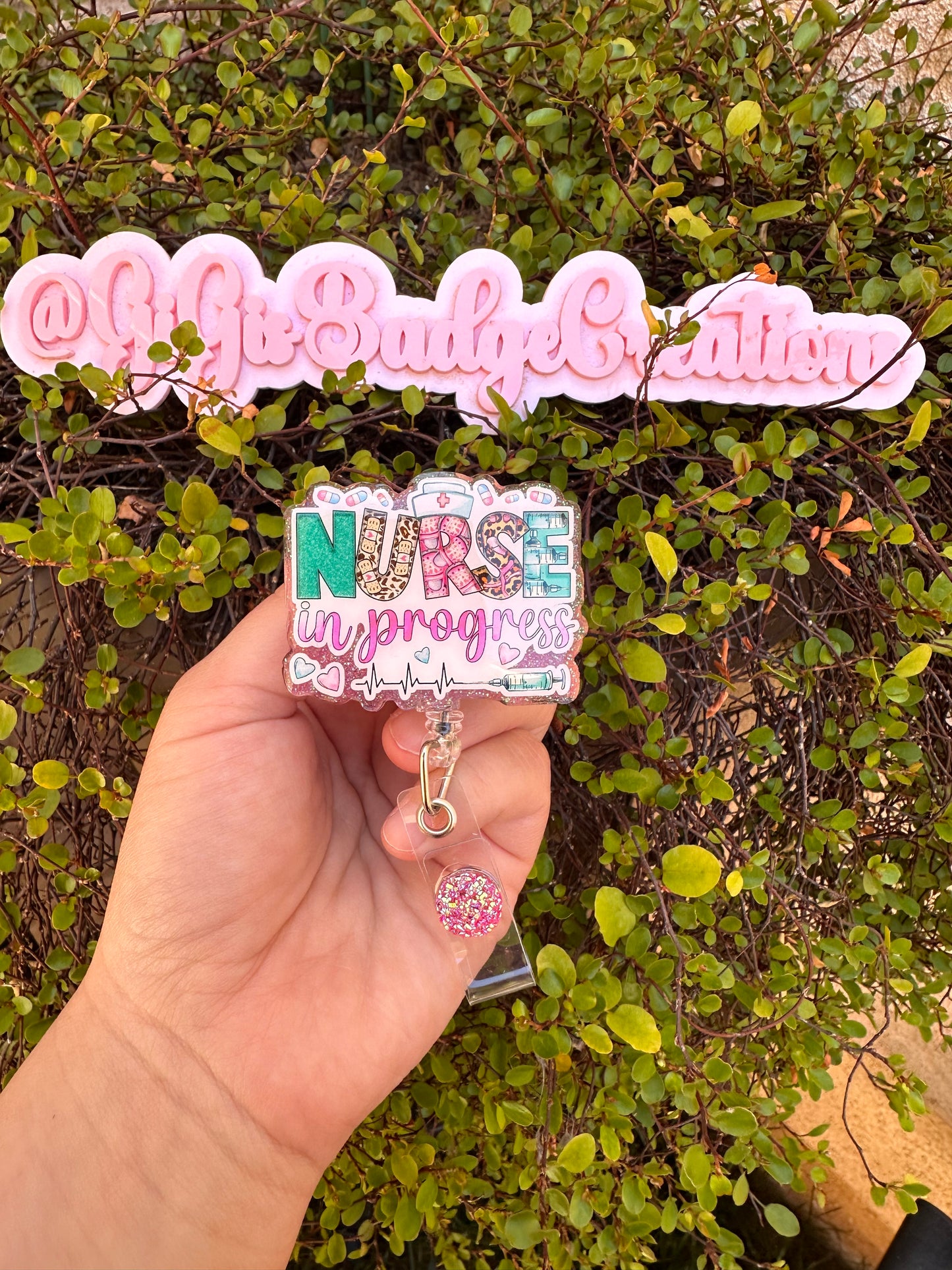 Nurse in Progress Badge Reel