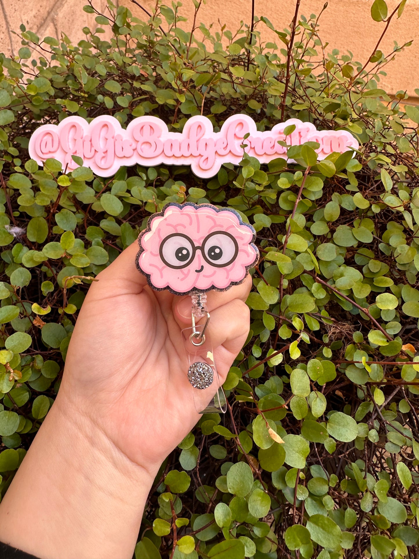 Nerdy Brain Badge Reel